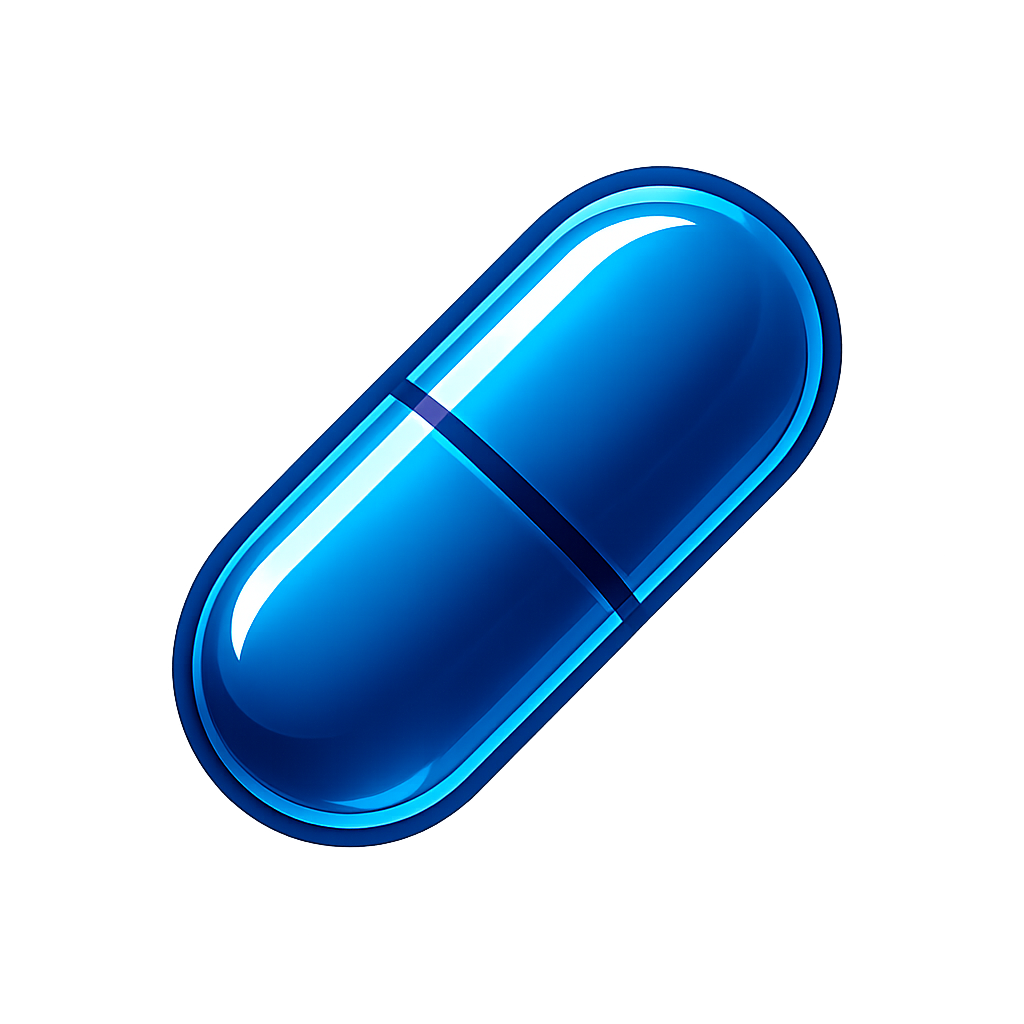 Blaue Pille